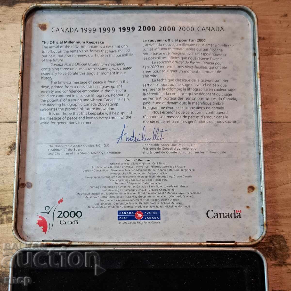 Licitație Canada 2000 monedă comemorativă a mileniului