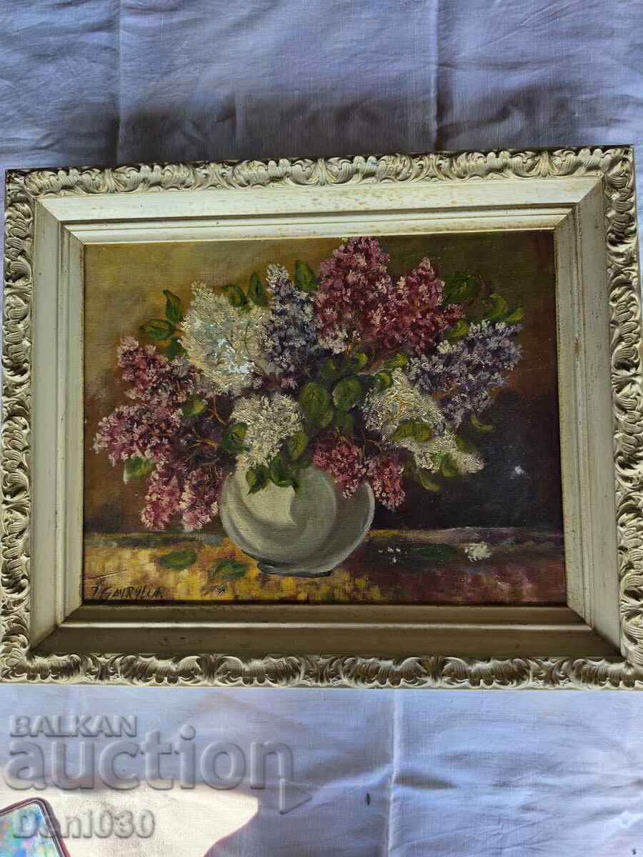 Pictură de autor veche