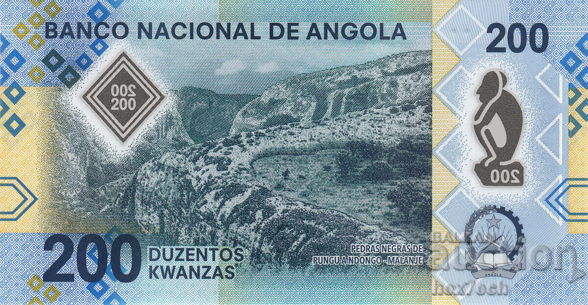 Δημοπρασία ❤️ ⭐ Αγκόλα 2020 200 kwanza πολυμερές UNC νέο ⭐ ❤️
