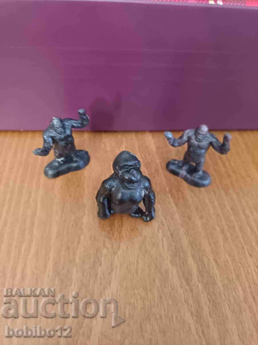 Retro collectible Gorilla / King Kong figures (3 pieces) – V with price € 7.00 | 13.69 BGN