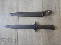 Rare Italian WW2 combat bayonet
