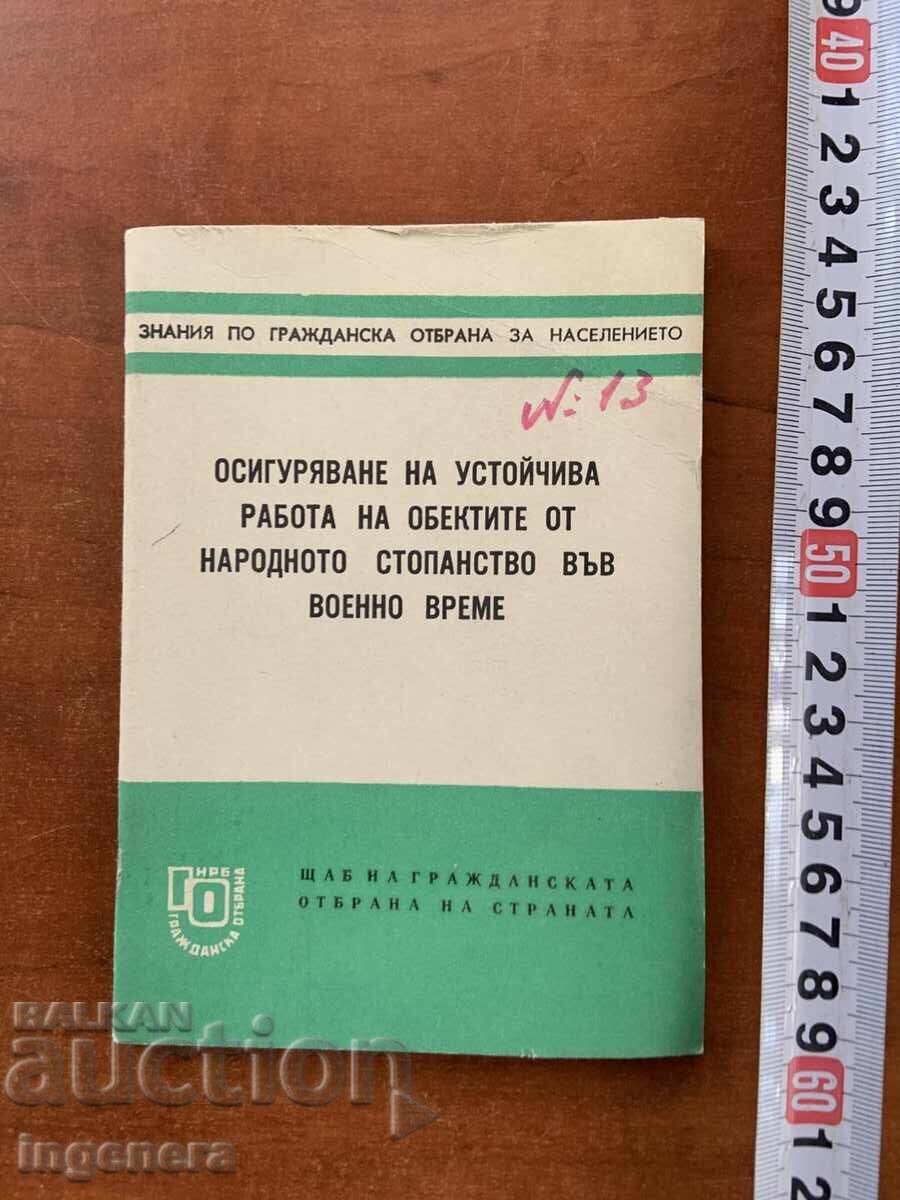NARODNOTO STOPANSTVO VŬV VOENNO VREME-1973-VOENNO IZDATELSTVO