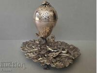 SILVER Ottoman incense burner censer MID-19th century