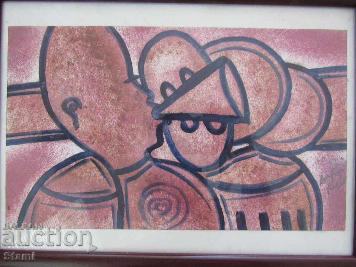 Auction  +Women of Africa-painting from Africa