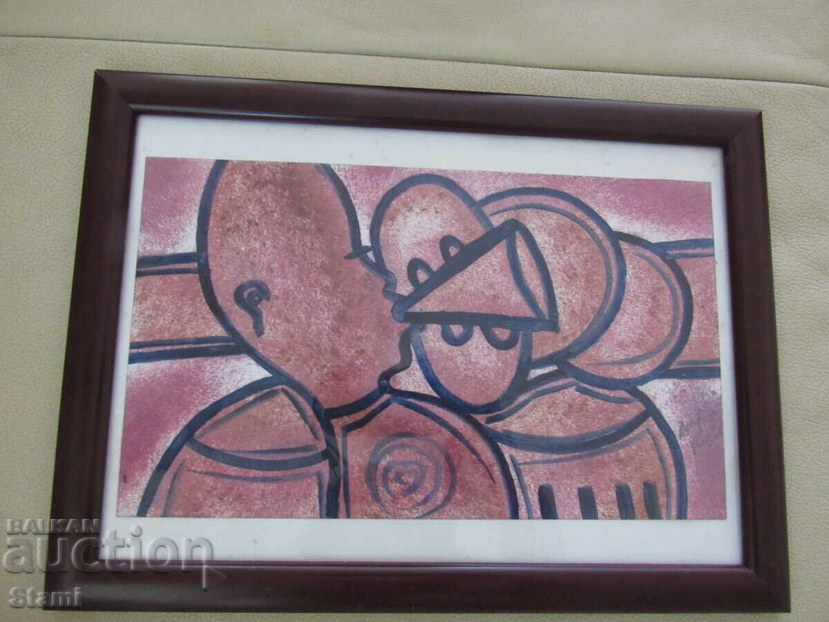 Delivery of +Women of Africa-painting from Africa