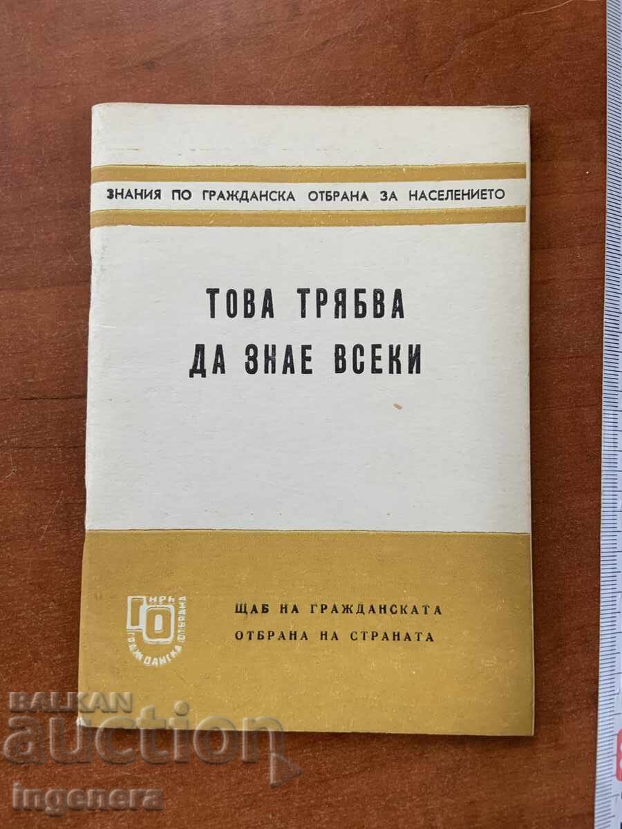APĂRAREA CIVILĂ 1970-EDITURA MILITARĂ APĂRAREA CIVILĂ 1970-EDITURA MILITARĂ