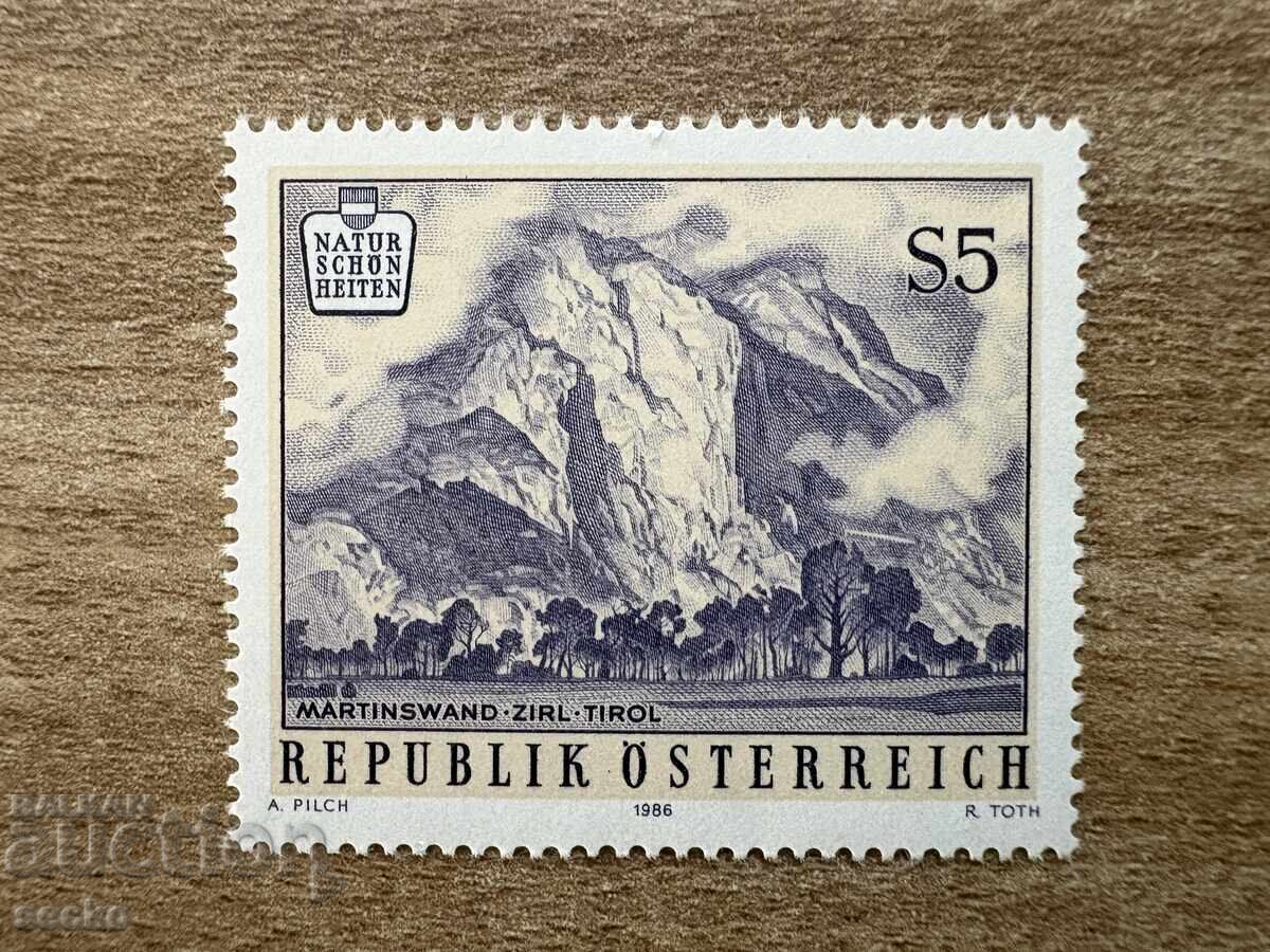 Австрия - Природните красоти на Австрия (1986) MNH