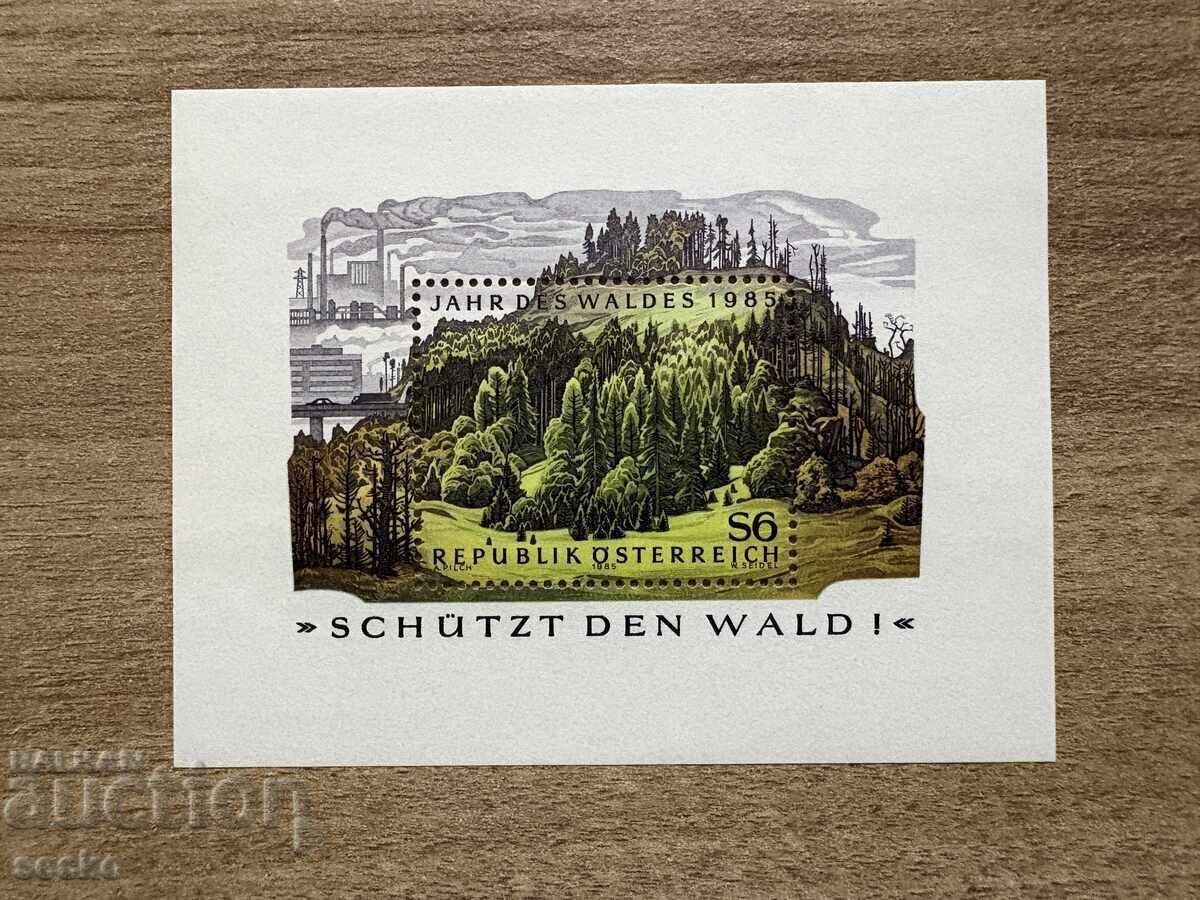 Austria - Anul Pădurii (1985) MNH