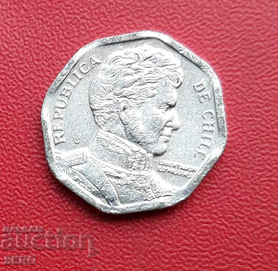Chile-1 peso 2008 cu preț € 0.10 | 0.20 BGN