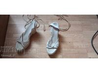 2 pairs of shoes: Branchini shoes (size 39) and Nine West (size 40)