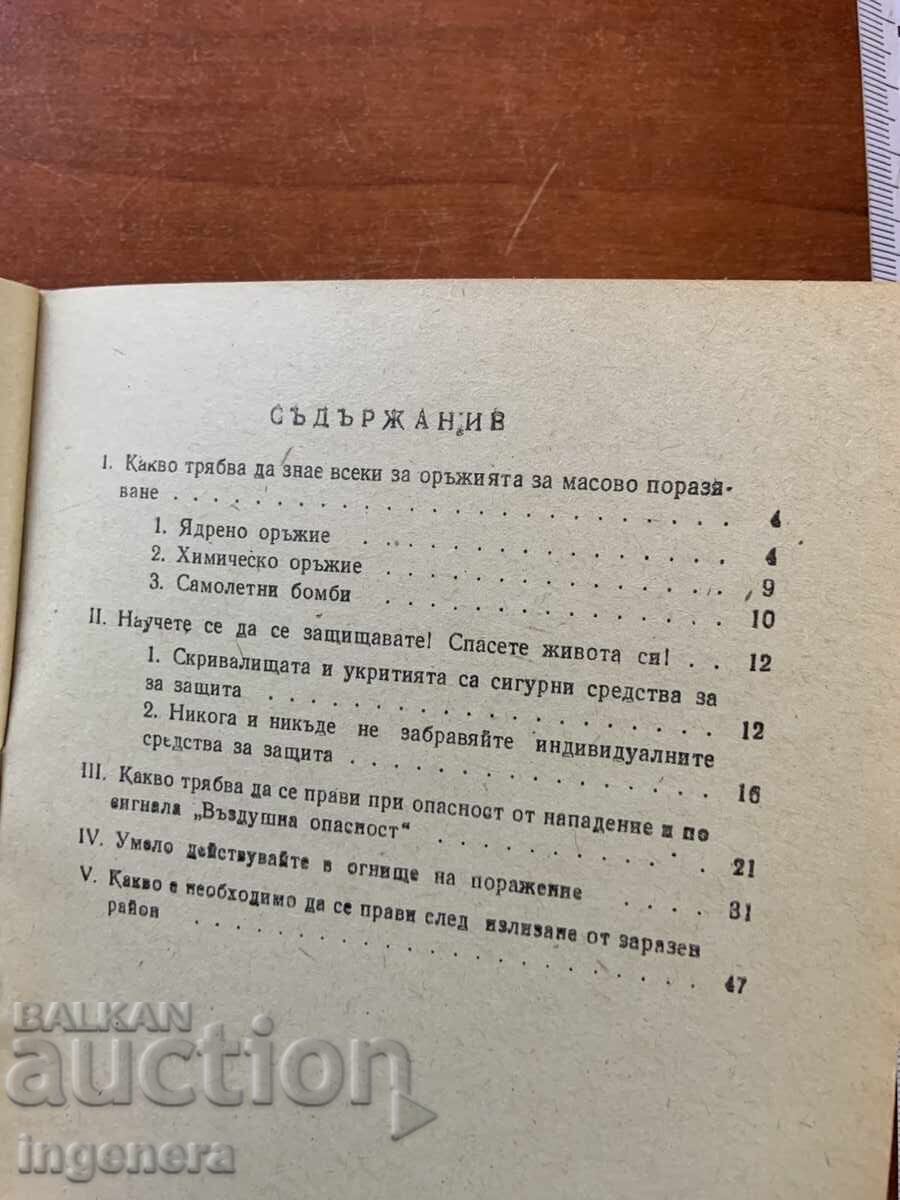 KNOWLEDGE OF CIVIL DEFENSE OF THE POPULATION-1972-MILITARY PUBLISHING HOUSE - 5