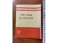 ΑΥΤΟ ΠΡΕΠΕΙ ΝΑ ΤΟ ΓΝΩΡΙΖΕΙ Ο ΚΑΘΕΝΑΣ-1974-ΣΤΡΑΤΙΩΤΙΚΕΣ ΕΚΔΟΣΕΙΣ