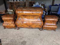 Unique chest of drawers with two bedside tables