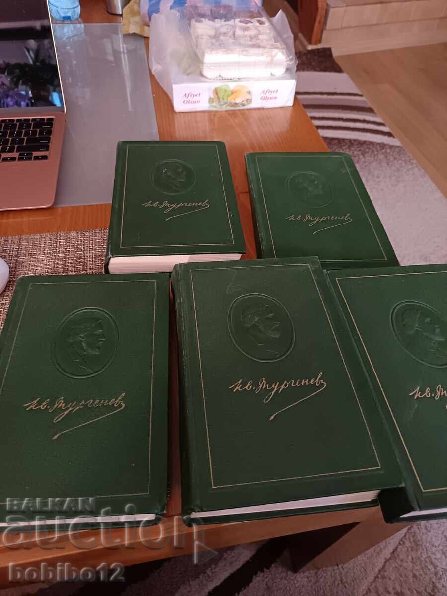 I. S. Turgenev – Collected Works (5 volumes, in Russian)