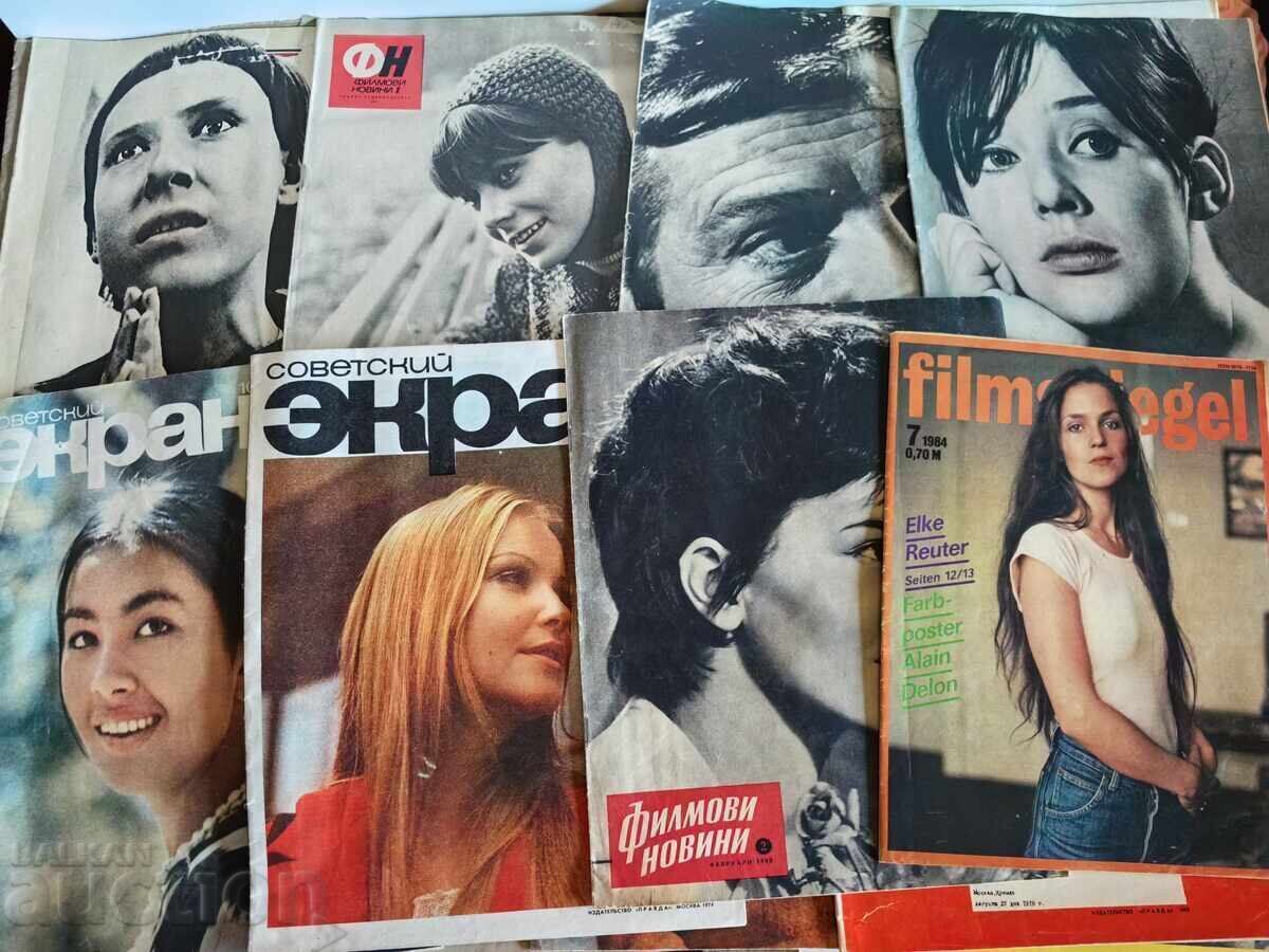 Livrarea LOT 80 REVISTE DE FILM SOCIALISTE REVISTĂ