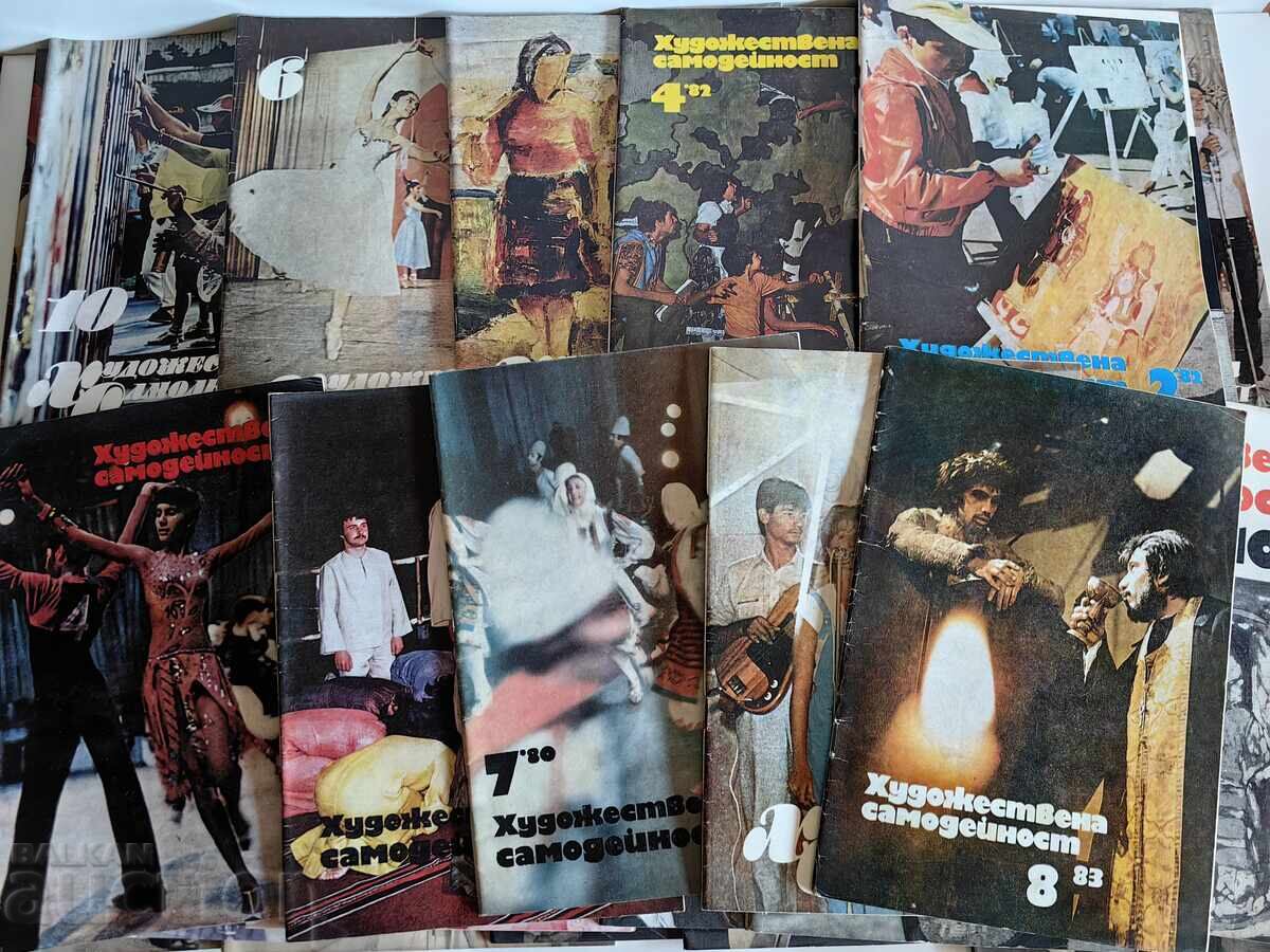 Licitație LOT 50 REVISTE SOCIALISTE ARTĂ AMATORICEASCĂ REVISTĂ