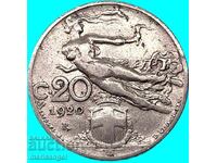 20 centesimi 1920 Ιταλία