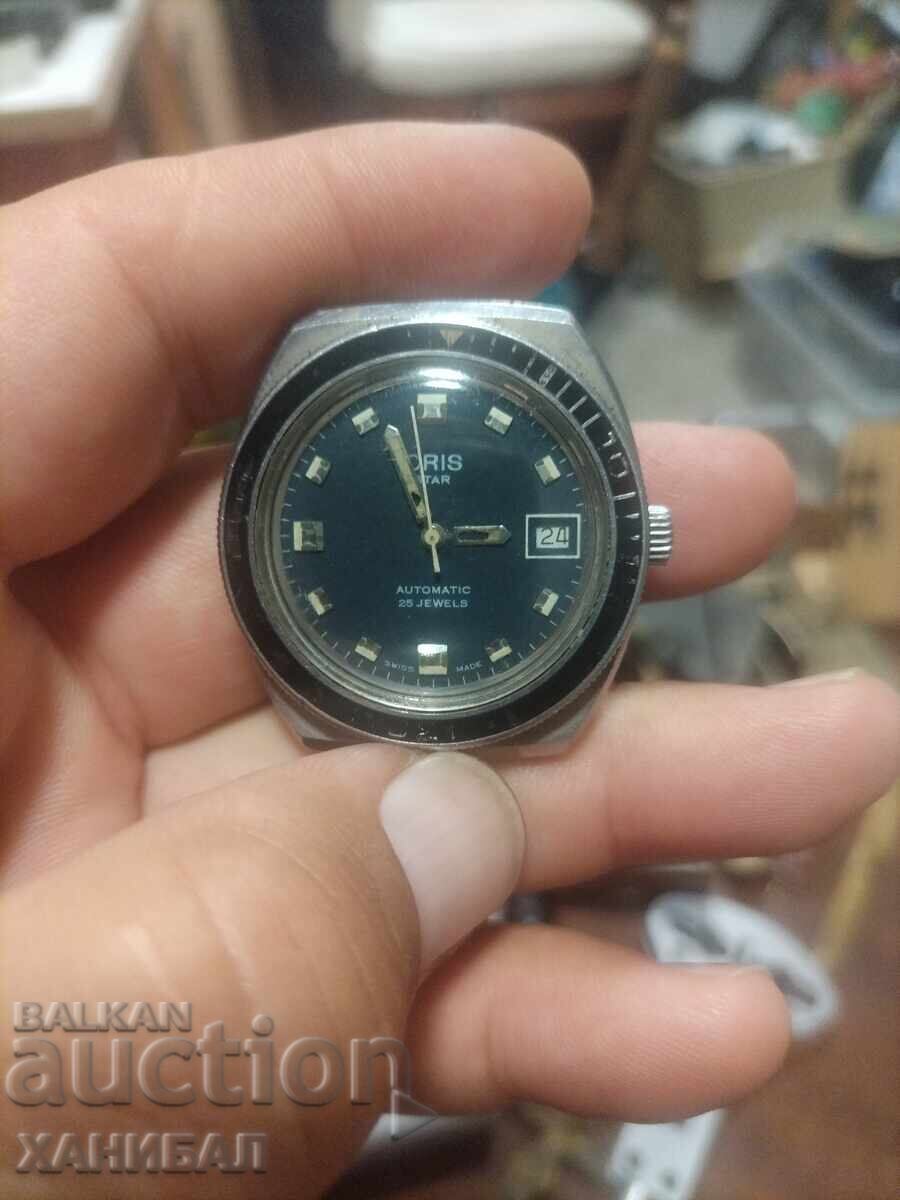 ΡΟΛΟΙ ΧΕΙΡΟΣ ORIS - STAR AUTOMATIC ΣΕ ΛΕΙΤΟΥΡΓΙΑ ΡΟΛΟΙ ΧΕΙΡΟΣ ORIS - STAR AUTOMATIC ΣΕ ΛΕΙΤΟΥΡΓΙΑ