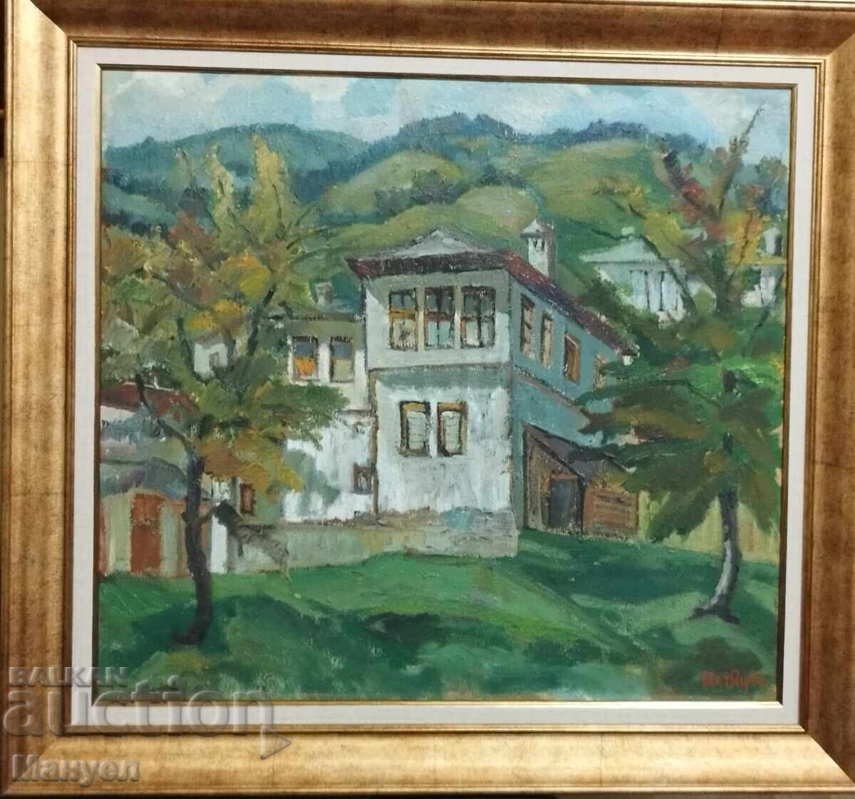 Auction Painting by Matey Mateev - Manyan Auction Painting by Matey Mateev - Manyan