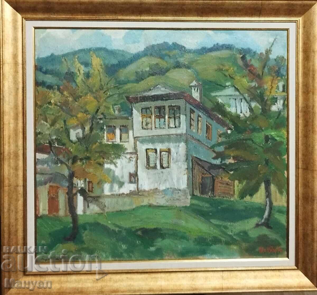 Painting by Matey Mateev - Manyan Painting by Matey Mateev - Manyan