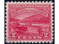 USA 1929 - ships canal MNH