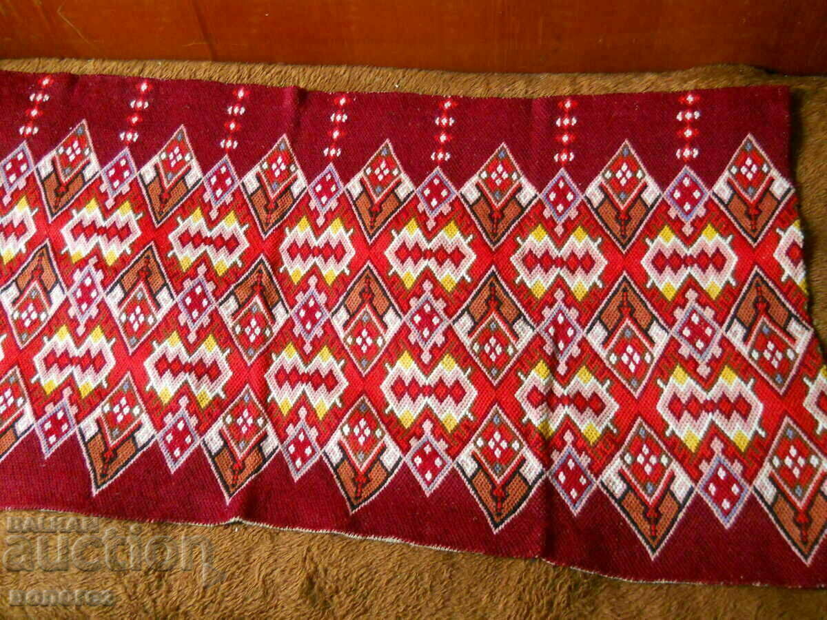 Old, hand-embroidered wall rug