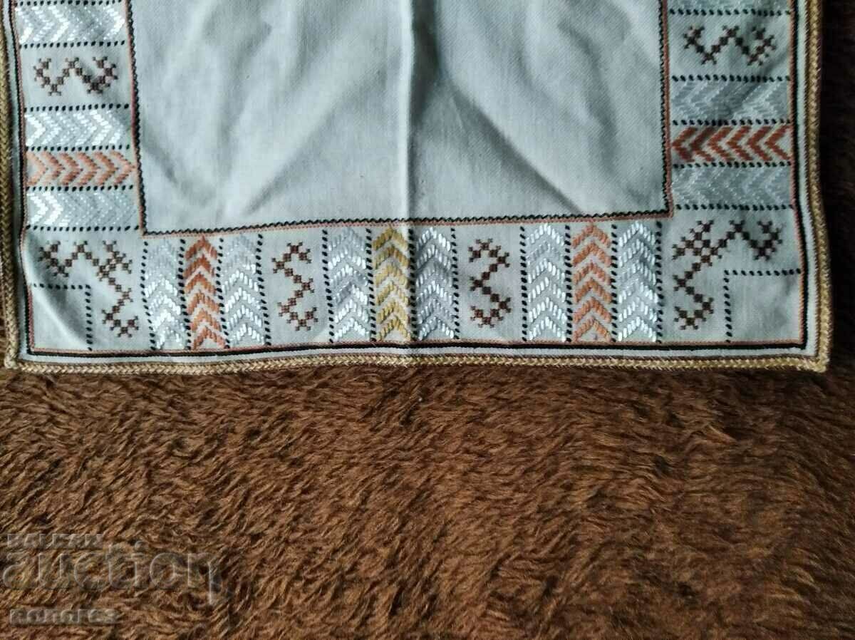 Auction  Old hand embroidered tablecloth