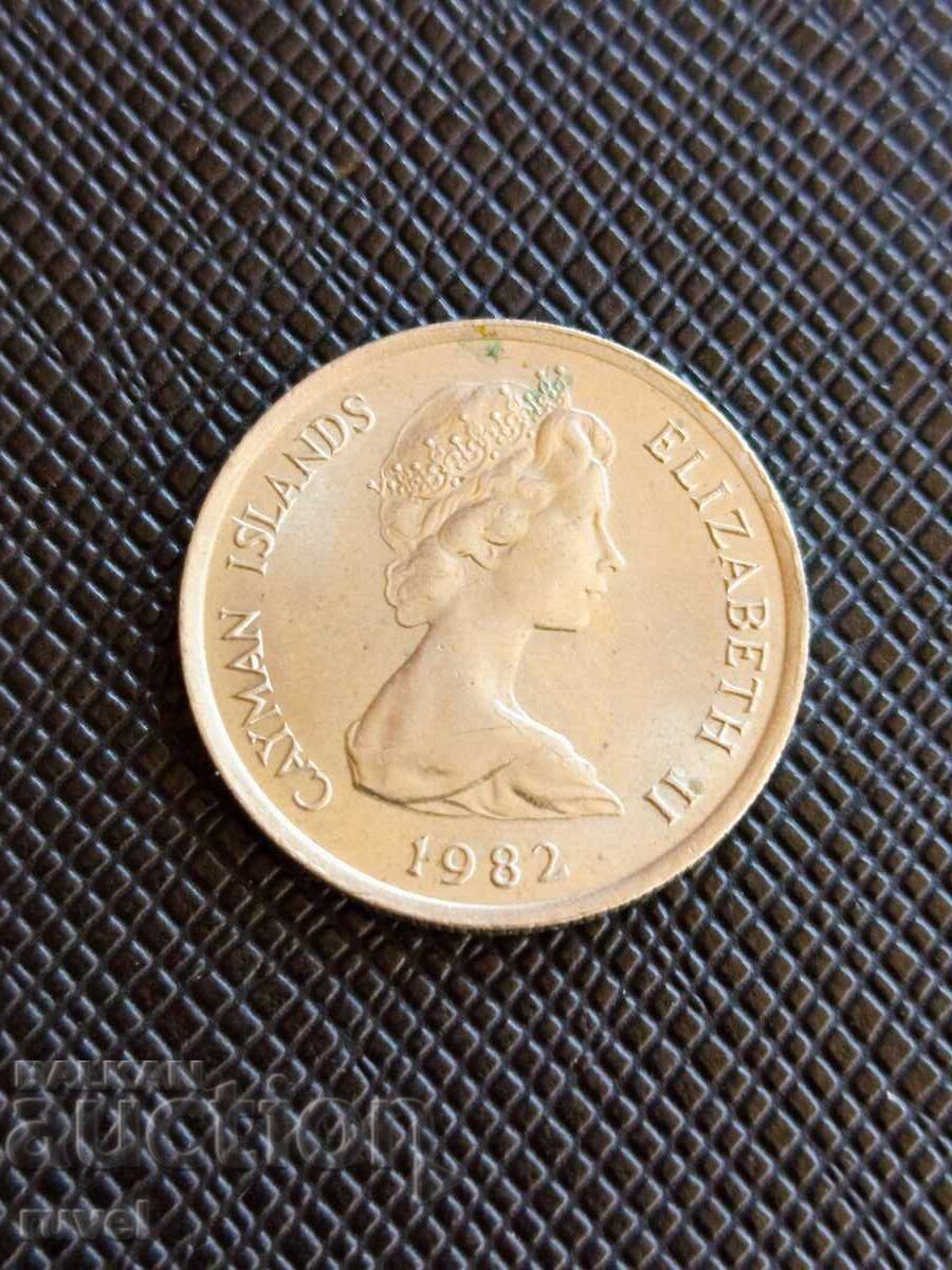 Cayman Islands 10 Cents, 1982 with price € 0.65 | 1.27 BGN