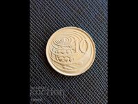 Cayman Islands 10 Cents, 1982