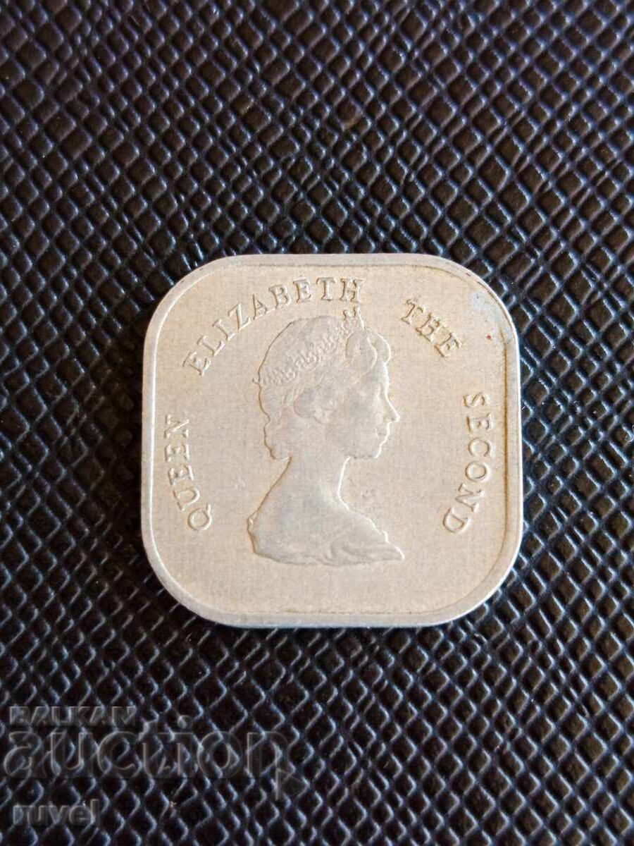 Eastern Caribbean States, 2 cents 1981 with price € 0.90 | 1.76 BGN