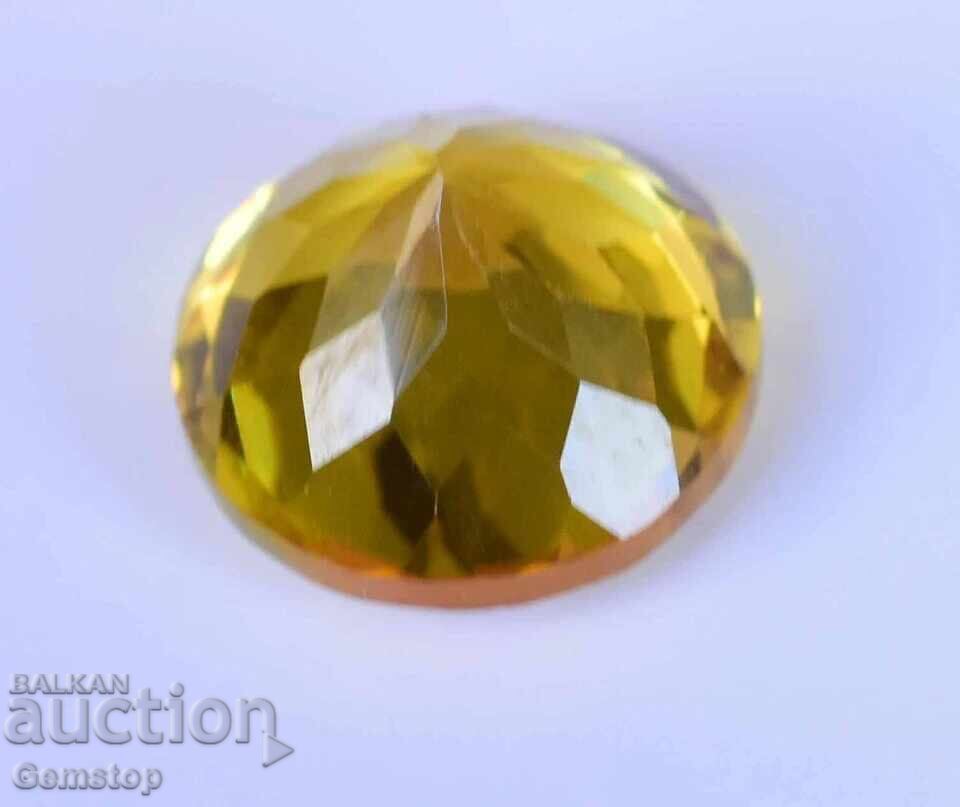 Fără preț de rezervă! Set de 5,70 ct safir natural Padparadscha, certificat AGSL, de la 1 RON! - 5