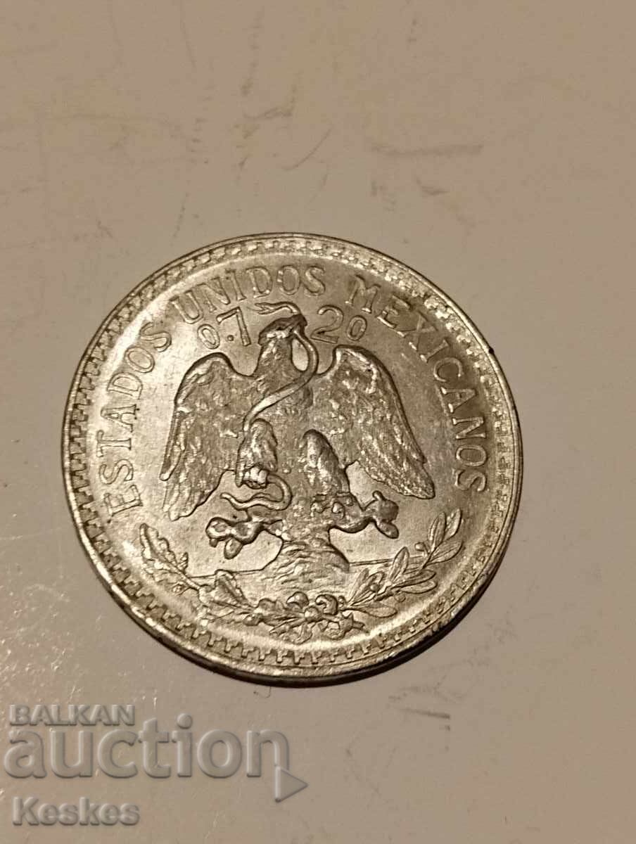 Meксико 50 центавос 1944г.