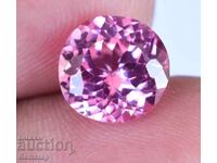 ΧΠΤ! 5.15ct φυσικός μοργανίτης στρογγυλός με πιστοποίηση AGSL από 1ct!