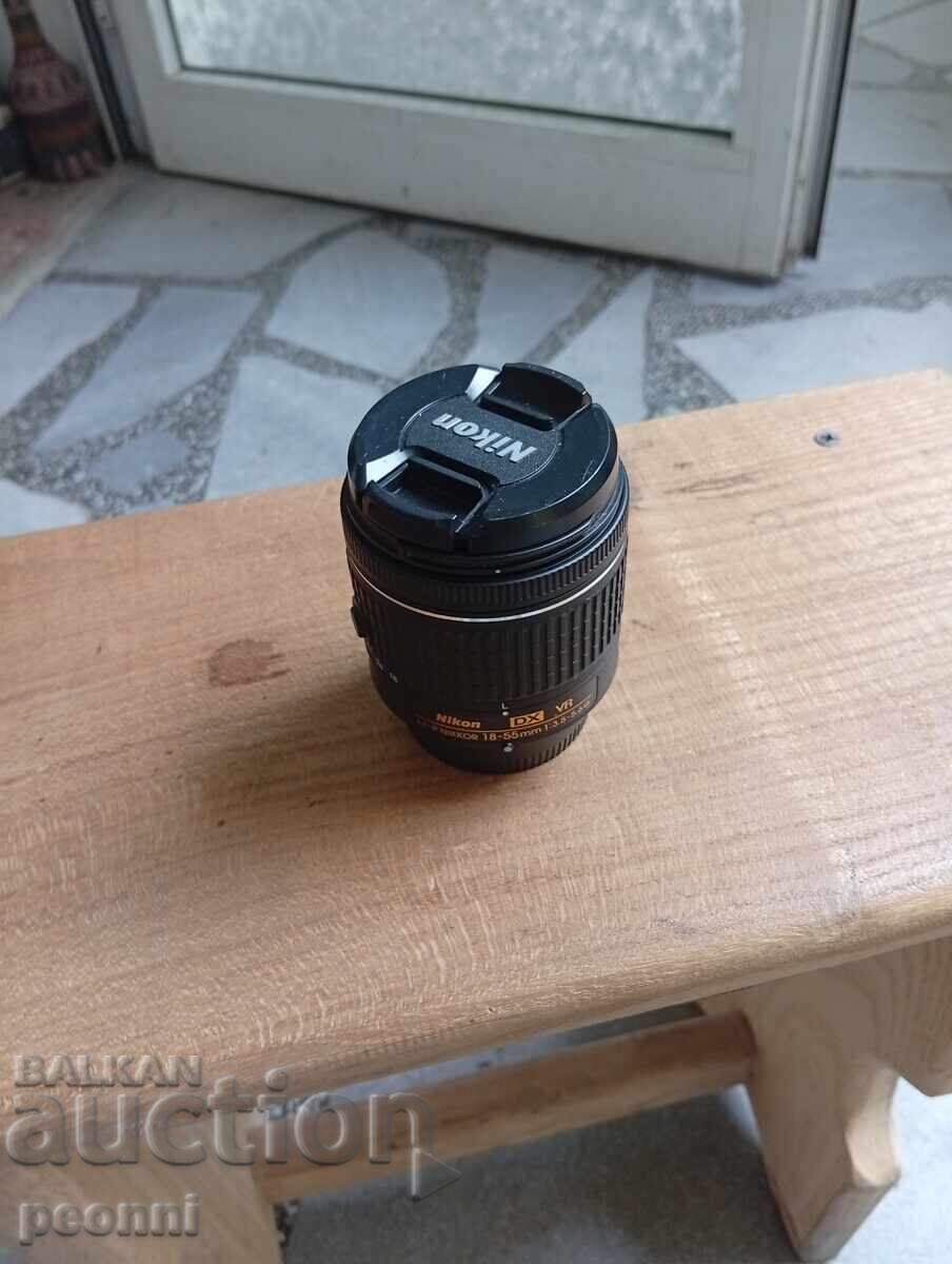 Nikon DX AF-P Nikkor 18-55 VR lens with price € 55.00 | 107.57 BGN