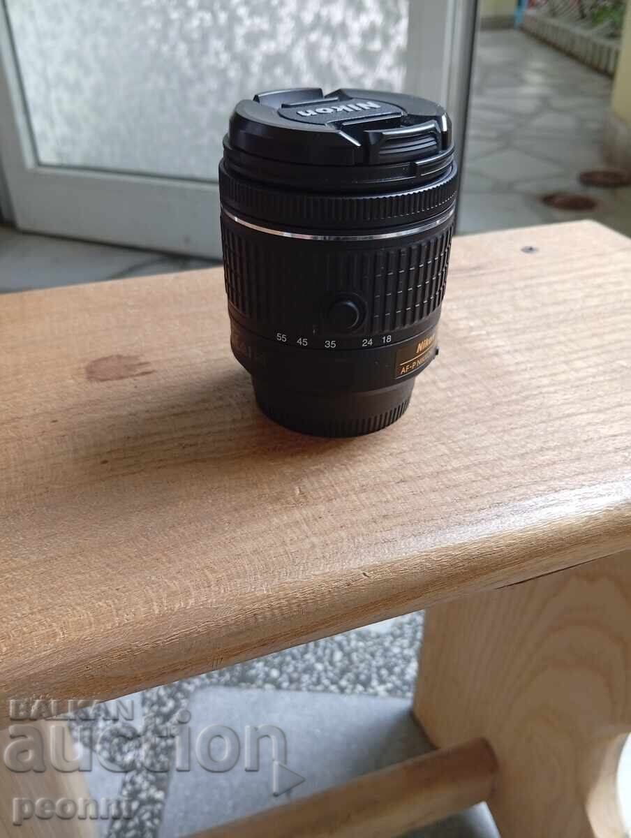 Auction  Nikon DX AF-P Nikkor 18-55 VR lens