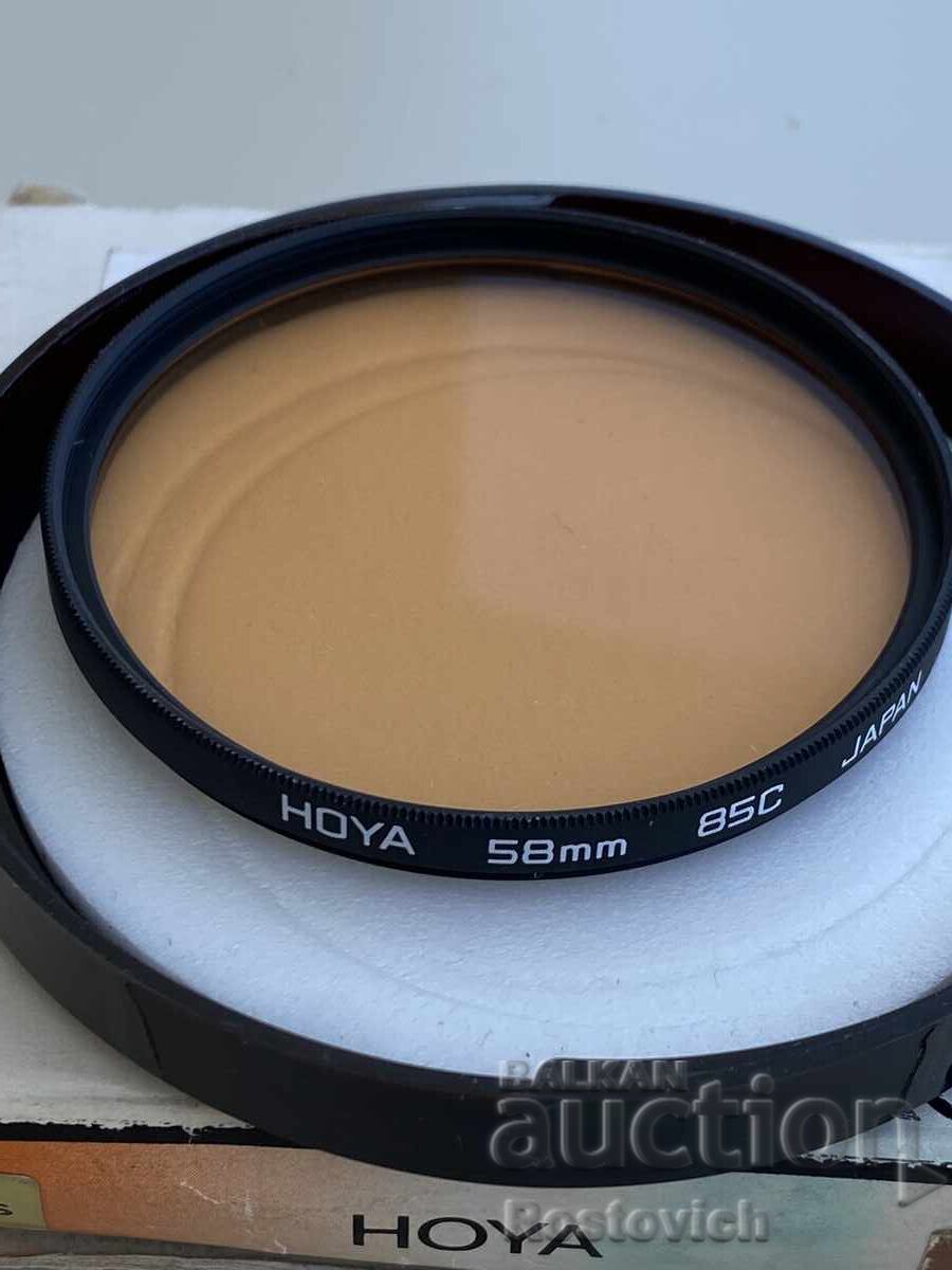 Auction  Hoya 85C color conversion filter, Japan