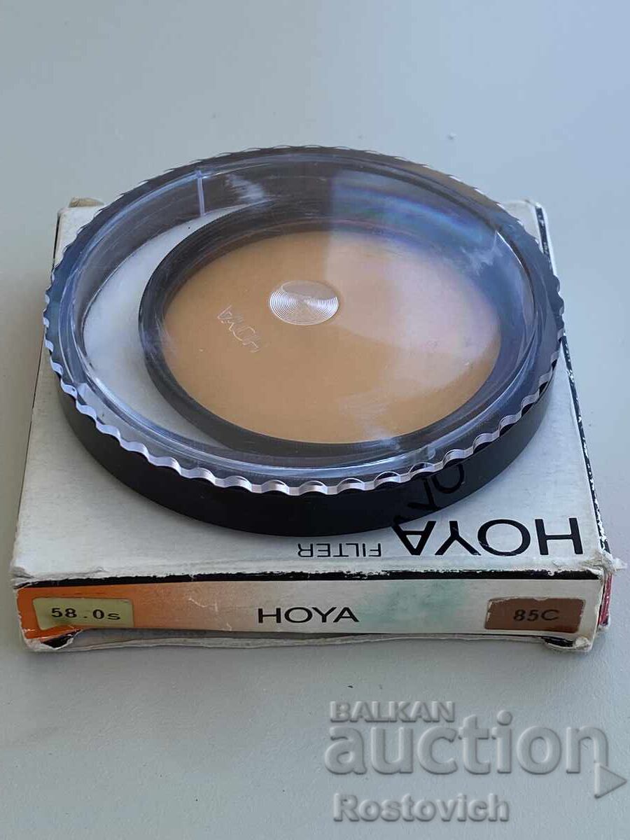Hoya 85C color conversion filter, Japan