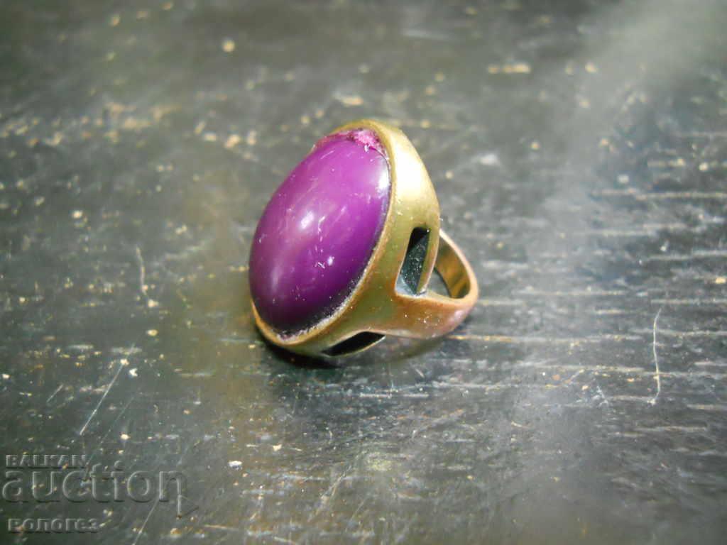 Auction Old bronze ring Auction Old bronze ring