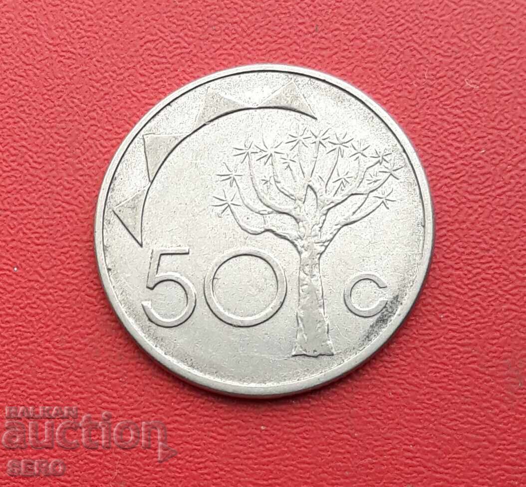 Намибия-50 цента 2008 Намибия-50 цента 2008