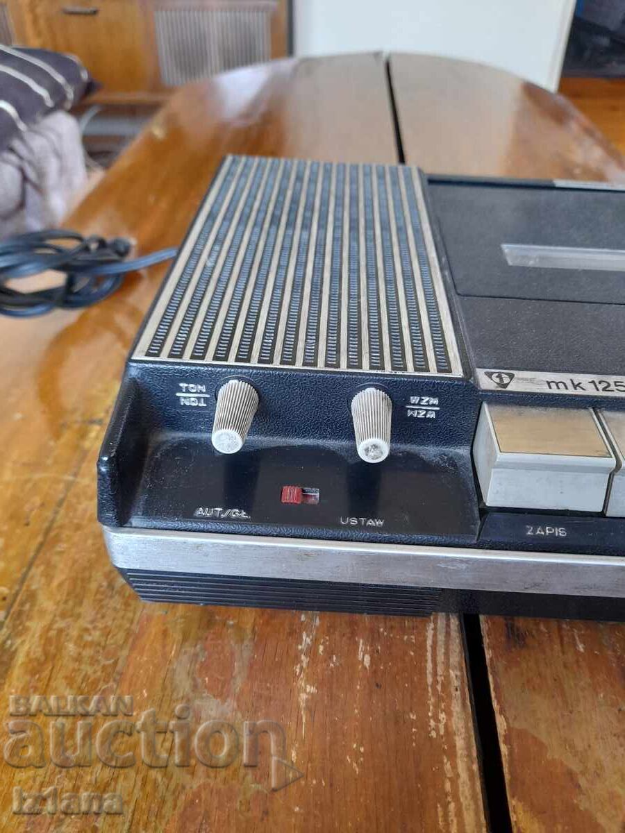 Vintage Unitra MK125 cassette player with price € 32.00 | 62.59 BGN