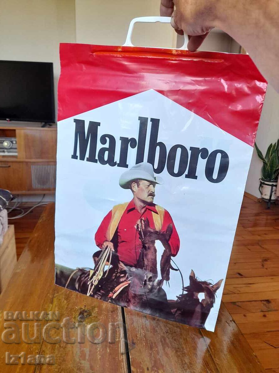 Auction  Old Marlboro plastic bag