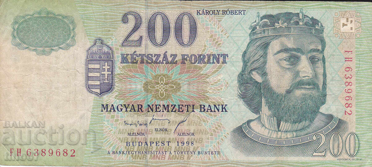 tino37 - HUNGARY - 200 FORINTS - 1998 with price € 1.70 | 3.32 BGN tino37 - HUNGARY - 200 FORINTS - 1998 with price € 1.70 | 3.32 BGN
