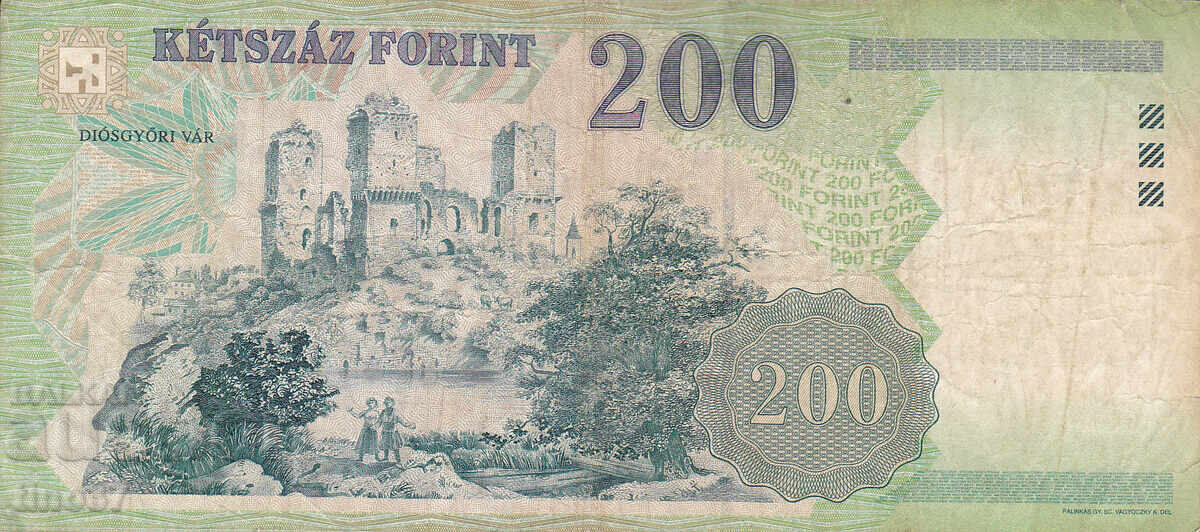 Auction tino37 - HUNGARY - 200 FORINTS - 1998 Auction tino37 - HUNGARY - 200 FORINTS - 1998