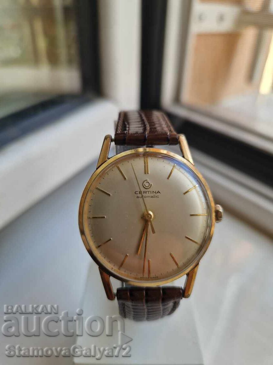 Швейцарски мъжки ръчен часовник CERTINA Automatic с цена € 222.00 | 434.20 лв.