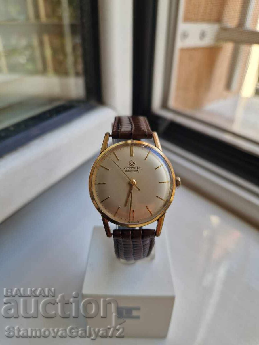 Швейцарски мъжки ръчен часовник CERTINA Automatic