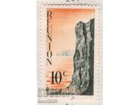 Френски Реюнион-1947-Редовна-Скали край реката,MLH