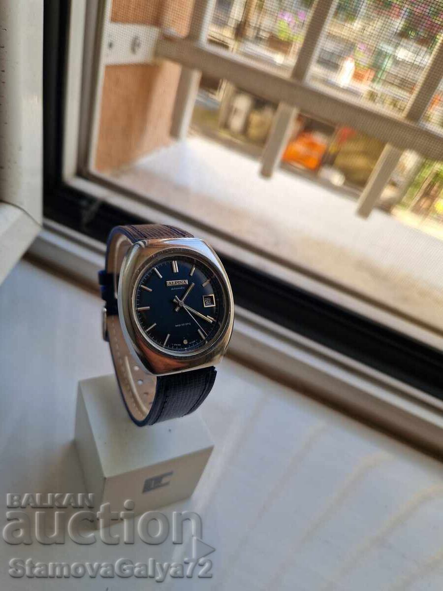 Auction  Great Swiss Alpina Sea-Strong wristwatch