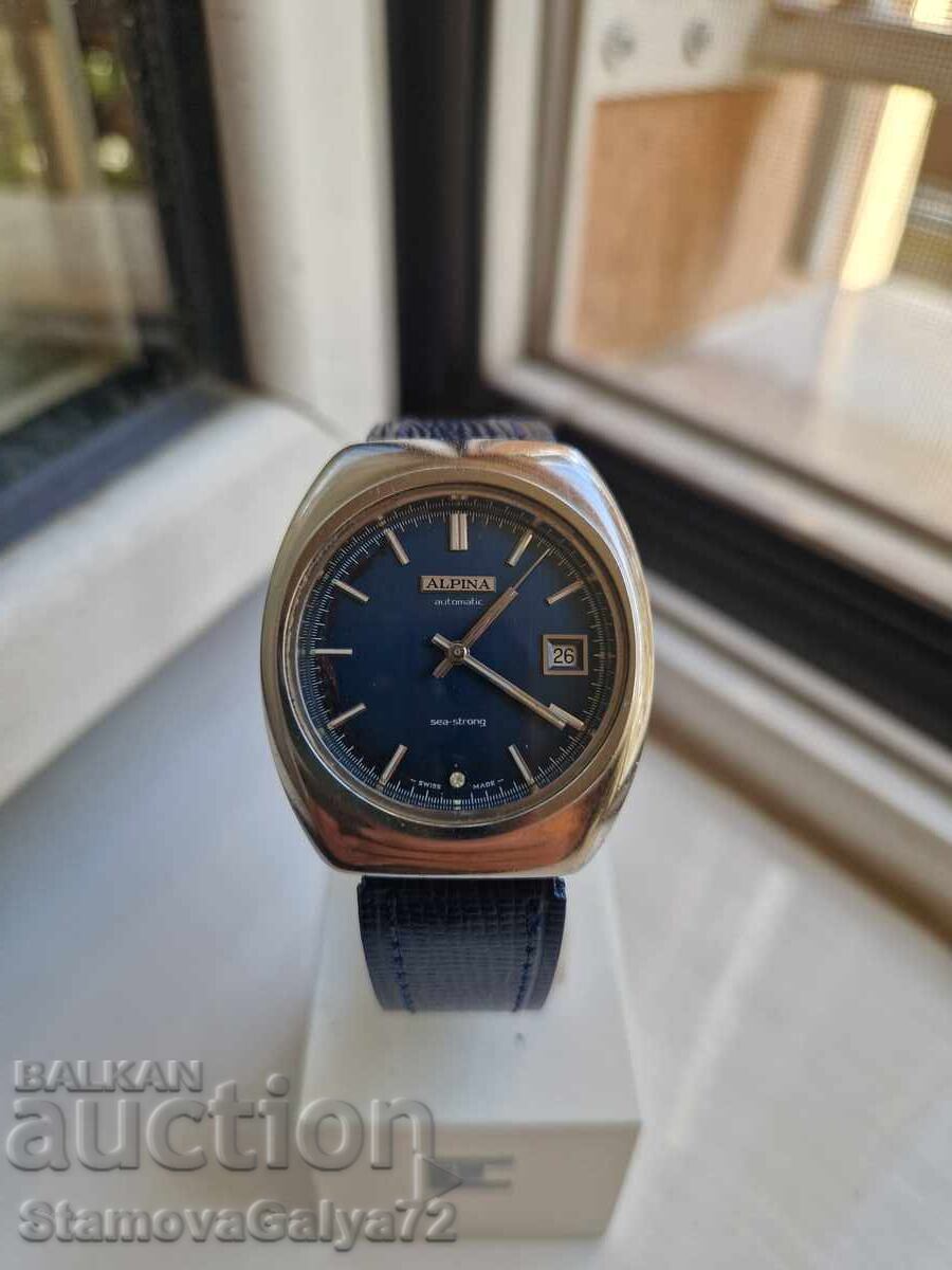 Great Swiss Alpina Sea-Strong wristwatch