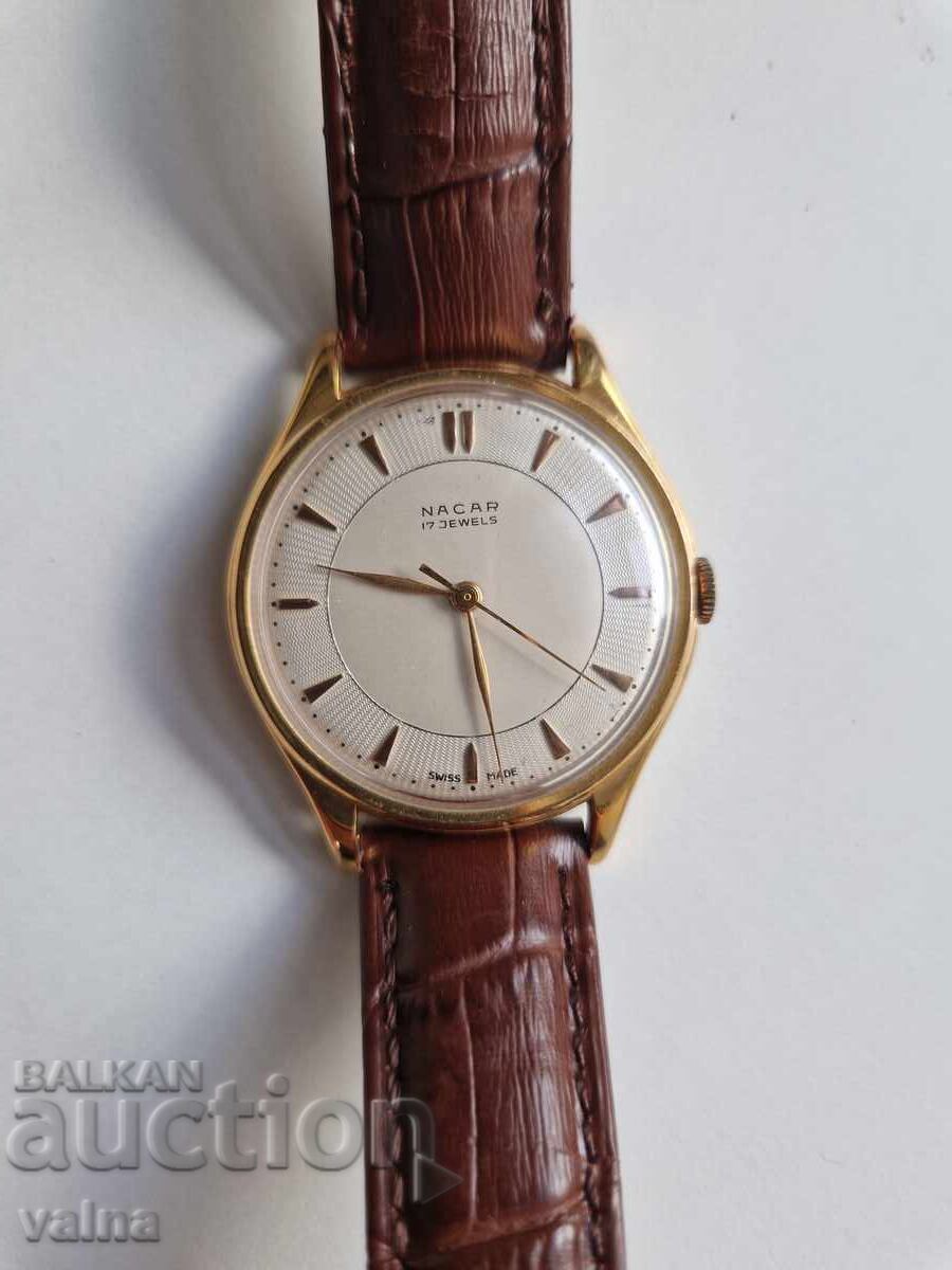 Доставка на NACAR, 17 rubis, SWISS MADE - NOS! ТОП! Налична кутия!