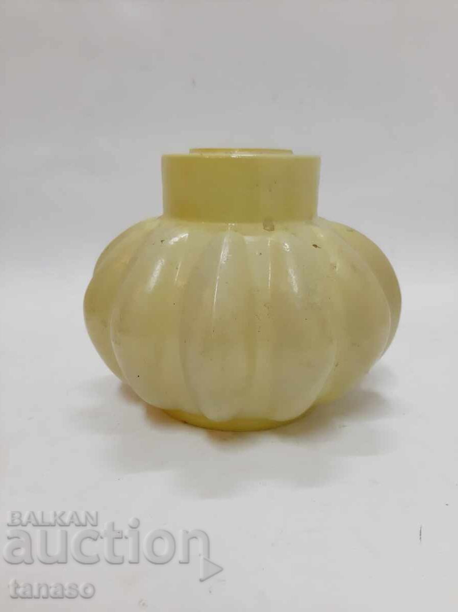 Винтидж стъклен абажур, 13.5×17 см, 450g, ретро осветление - 6